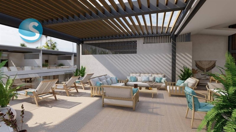 Apartamento en Playa Bonita con Terraza Privada y Amenidades en República Dominicana