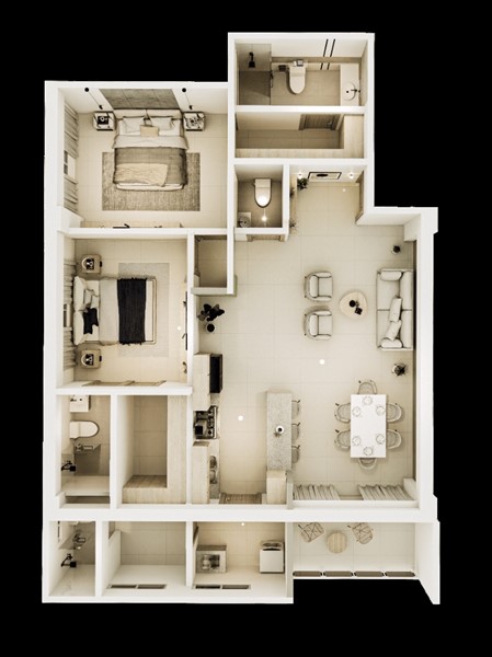 Apartamentos en Venta en El Milloncito, Construcción Moderna en República Dominicana