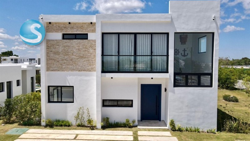 Villa amueblada en Vista Cana con piscina privada en República Dominicana