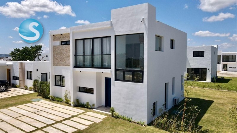 Villa amueblada en Vista Cana con piscina privada en República Dominicana