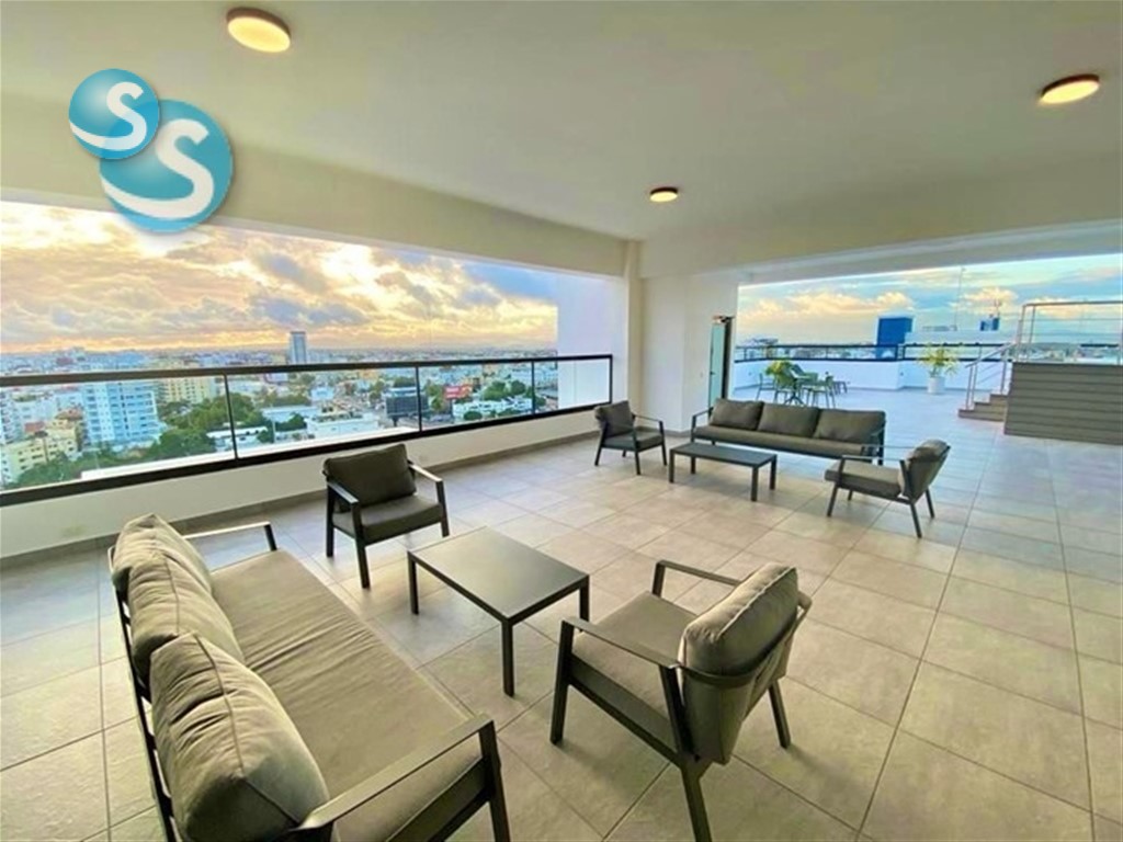 Apartamento Amueblado en Venta en Bella Vista, 67m2 en República Dominicana