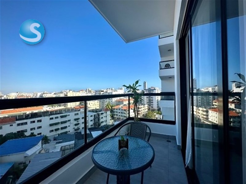 Apartamento Amueblado en Venta en Bella Vista, 67m2 en República Dominicana