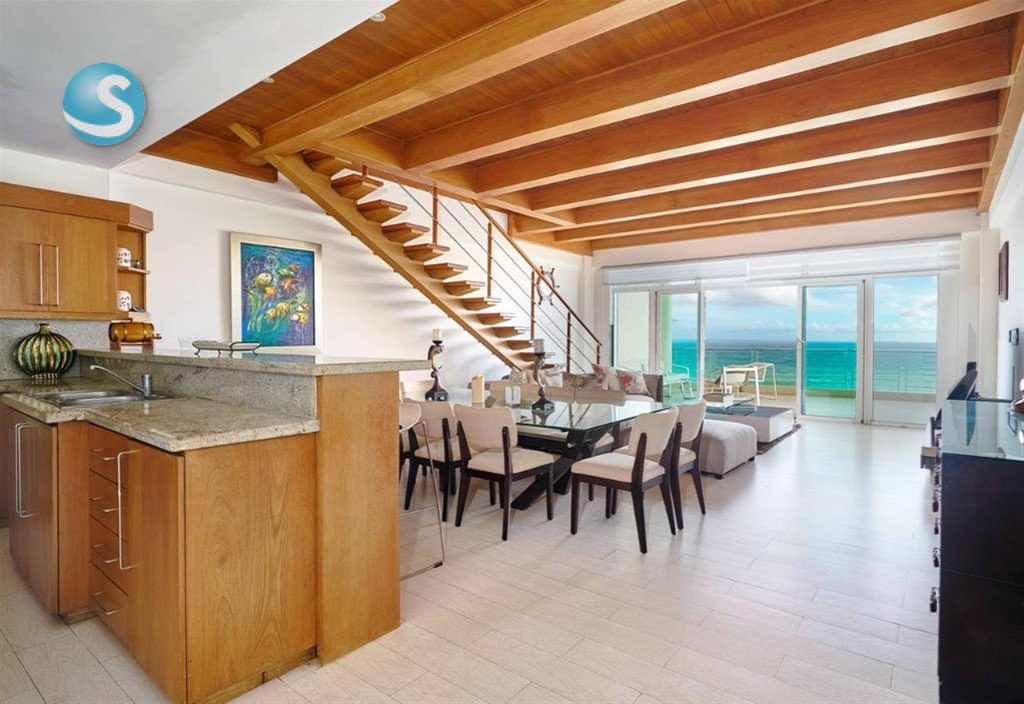 Penthouse en primera línea de playa en Juan Dolio