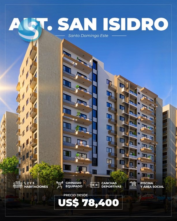 Apartamento en venta ubicado en Autopista San Isidro