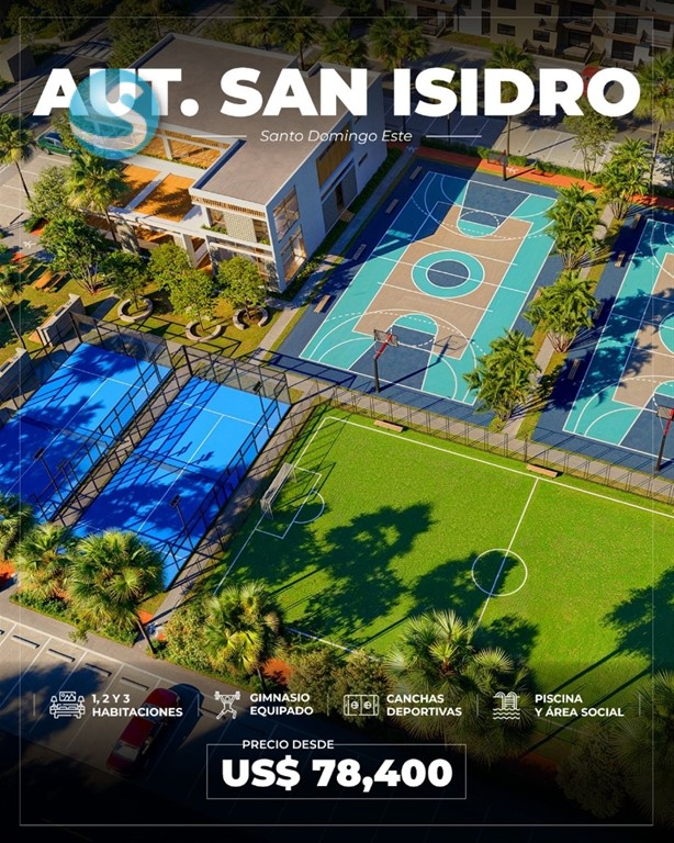 Apartamento en venta ubicado en Autopista San Isidro en República Dominicana