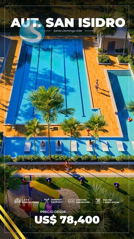 Apartamento en venta ubicado en Autopista San Isidro en República Dominicana