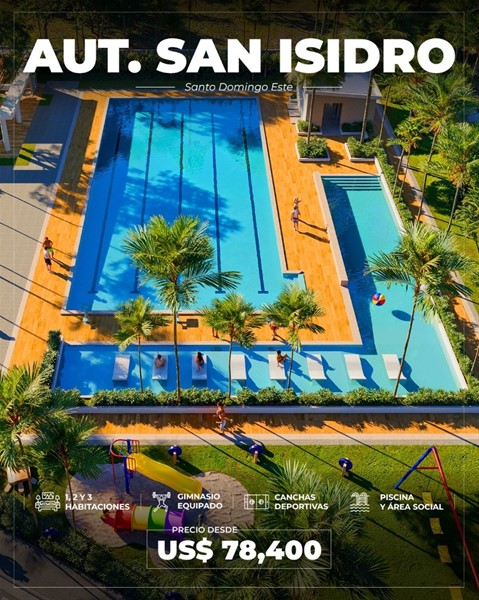 Apartamento en venta ubicado en Autopista San Isidro en República Dominicana