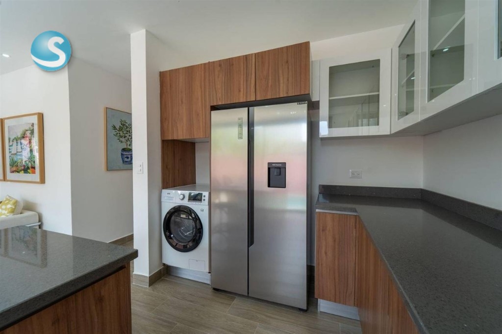 Apartamento de 2 habitaciones con terraza en Vista Cana en República Dominicana