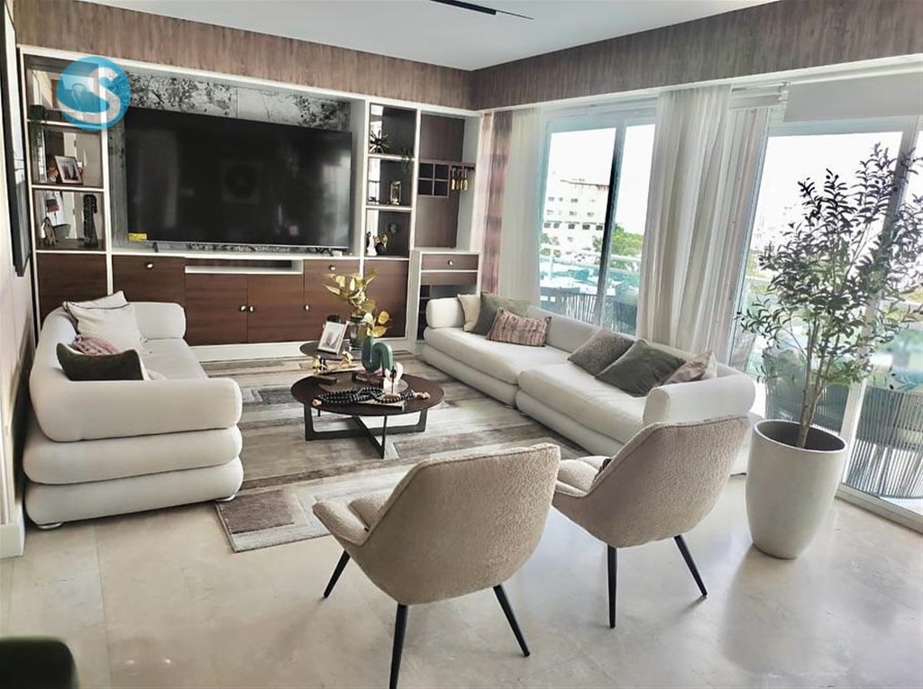 Apartamento con vista al mar en La Esperilla, Santo Domingo
