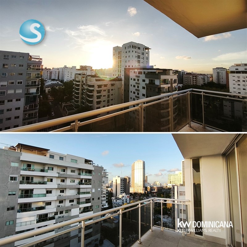 Penthouse moderno en venta en Evaristo Morales en República Dominicana