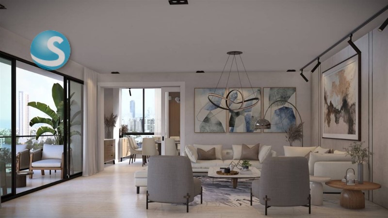 Apartamento moderno en venta en Los Cacicazgos en República Dominicana