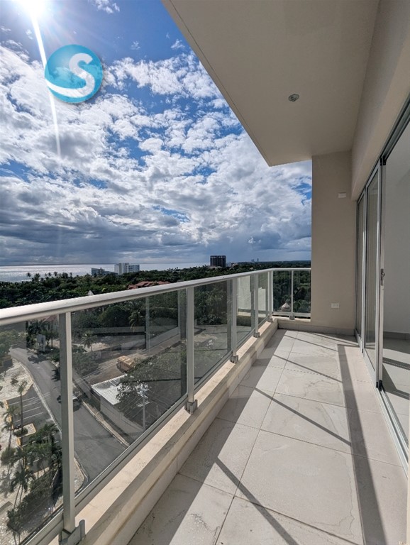 Apartamento nuevo en venta con vista al mar en Juan Dolio en República Dominicana