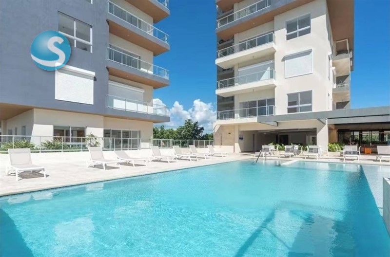 Apartamento nuevo en venta con vista al mar en Juan Dolio en República Dominicana