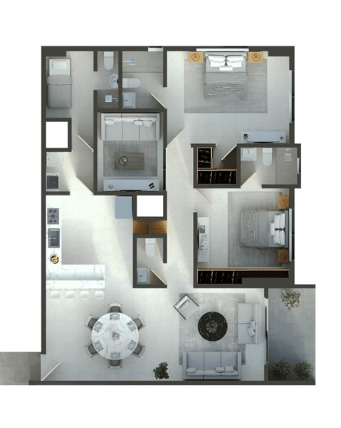 Apartamentos modernos en venta en La Julia, desde 110m² en República Dominicana