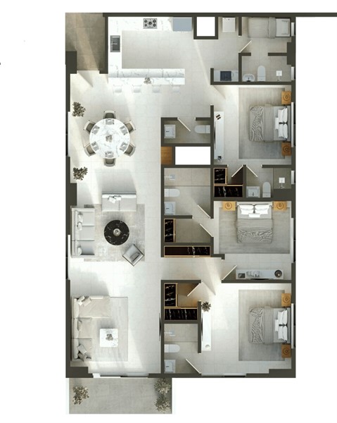 Apartamentos modernos en venta en La Julia, desde 110m² en República Dominicana