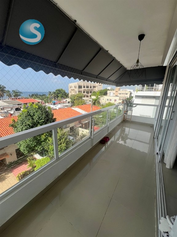 Apartamento con vista al mar en El Cacique, Santo Domingo en República Dominicana