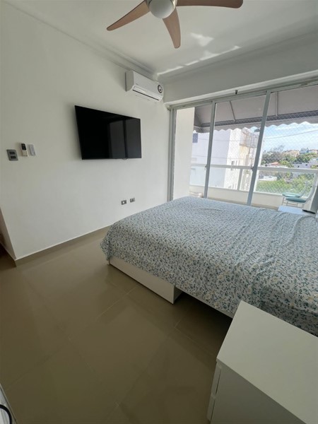 Apartamento con vista al mar en El Cacique, Santo Domingo en República Dominicana