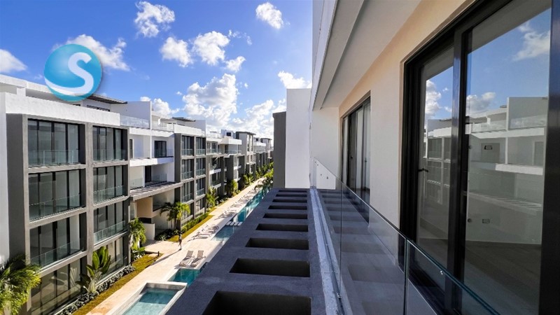 Penthouse en venta frente al mar en Bávaro en República Dominicana