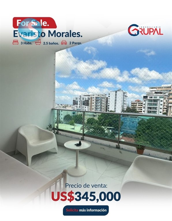 Apartamento en Venta en Evaristo Morales, Excelente Oportunidad