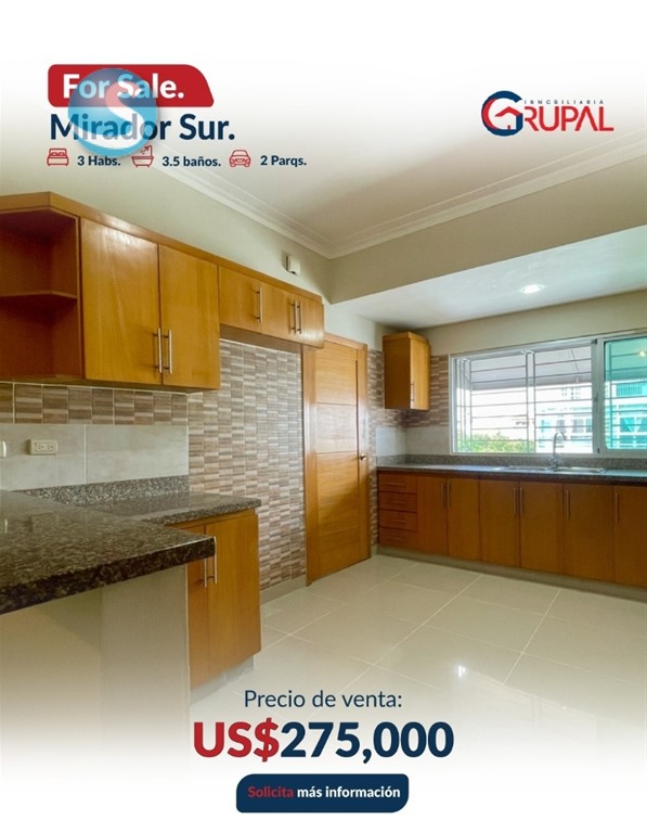 Apartamento en Venta en Zona Mirador Sur en República Dominicana