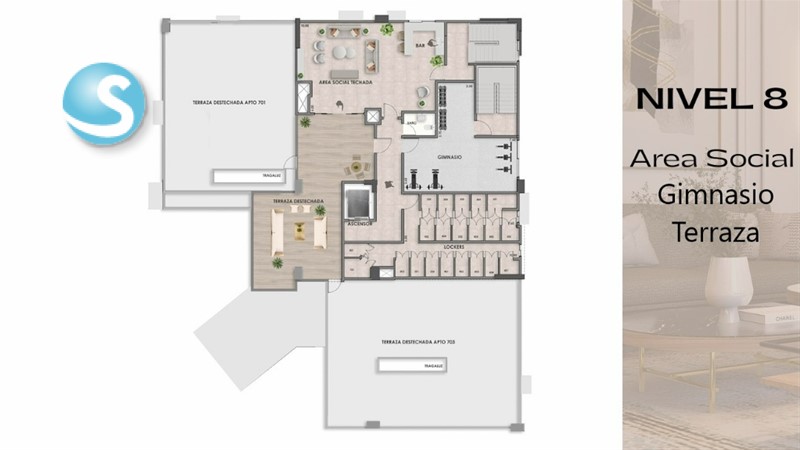 Apartamentos modernos en venta en El Vergel, 2 y 3 habitaciones en República Dominicana