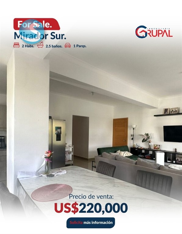 Apartamento en Venta en Mirador Sur, Ubicación Privilegiada