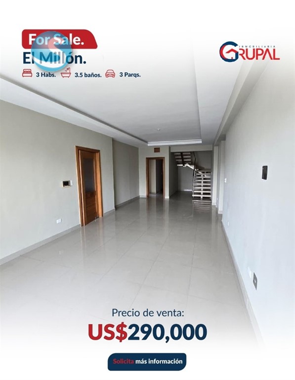 Ático en Venta en El Millón en República Dominicana