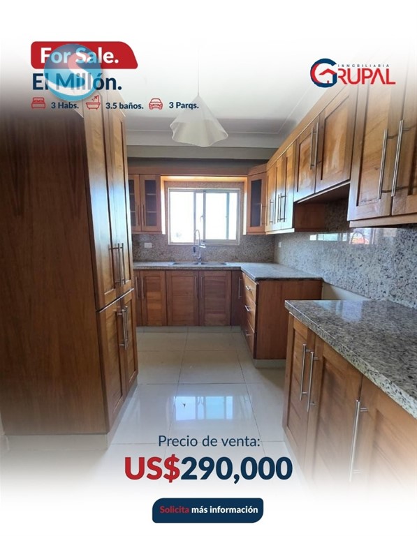 Ático en Venta en El Millón en República Dominicana
