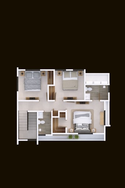 Villas modernas en venta en residencial cerrado de Bávaro en República Dominicana
