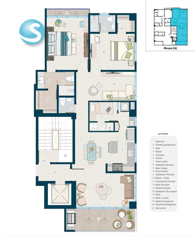 Apartamento en Venta en Mirador Sur en República Dominicana