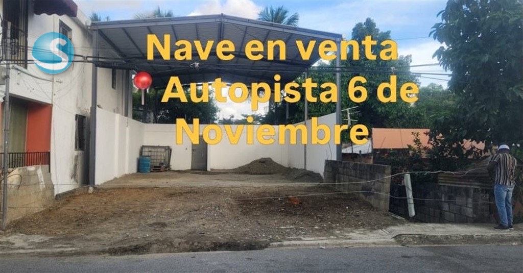 Nave Industrial en Venta en Autopista 6 de Noviembre en República Dominicana