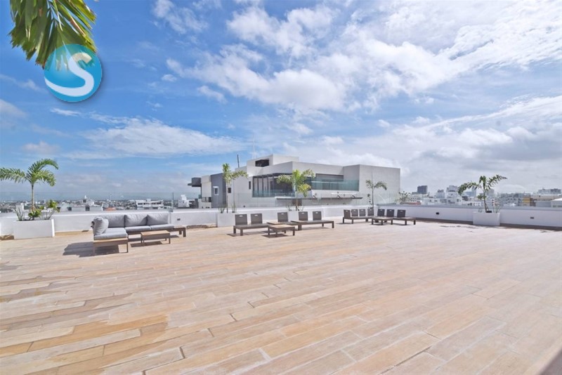 Apartamento con terraza en Evaristo Morales, 110 m² en República Dominicana