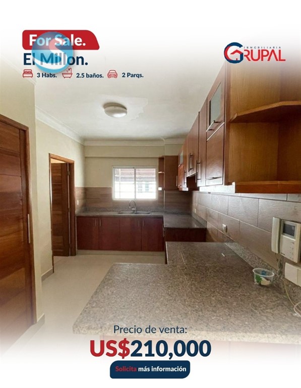 Apartamento en Venta en El Millón