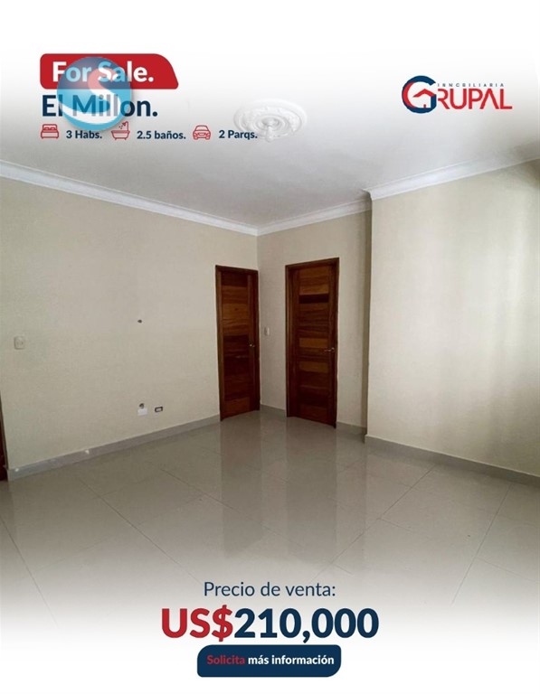 Apartamento en Venta en El Millón en República Dominicana