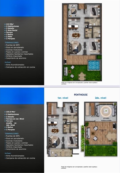 Apartamento moderno en venta en Cap Cana, área exclusiva en República Dominicana