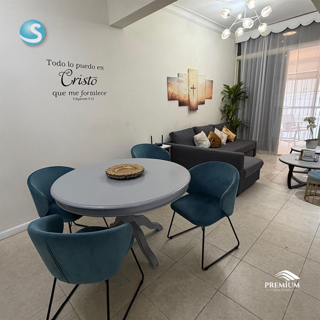 Apartamento amueblado en venta y alquiler en Los Cacicazgos en República Dominicana