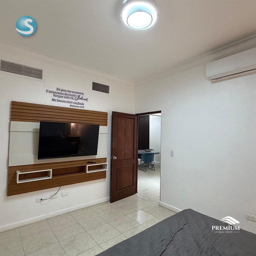 Apartamento amueblado en venta y alquiler en Los Cacicazgos en República Dominicana