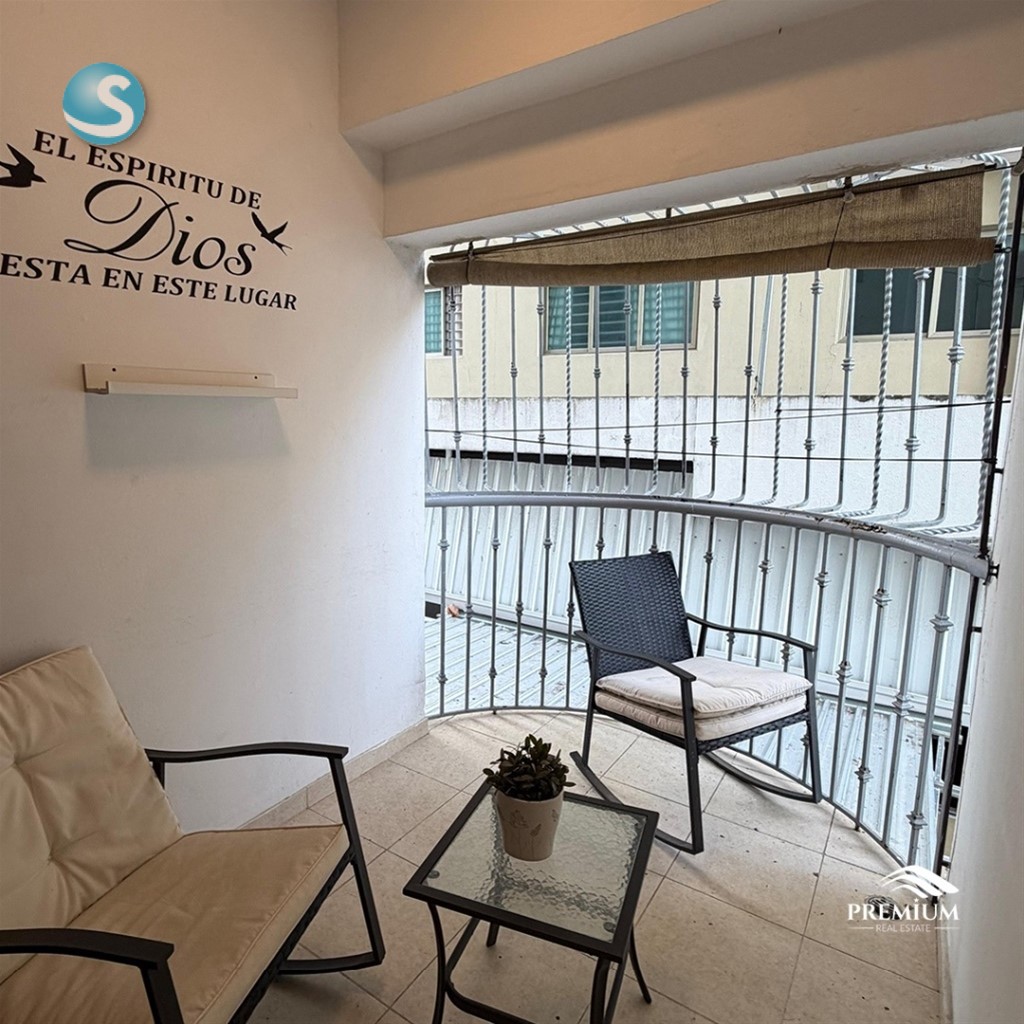 Apartamento amueblado en venta y alquiler en Los Cacicazgos en República Dominicana