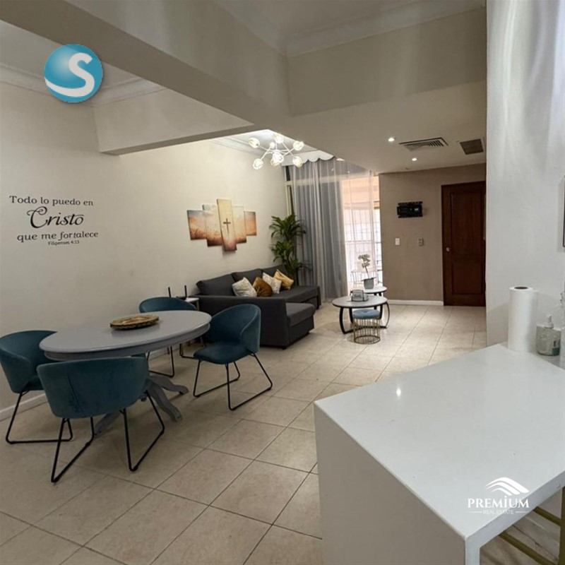 Apartamento amueblado en venta y alquiler en Los Cacicazgos en República Dominicana