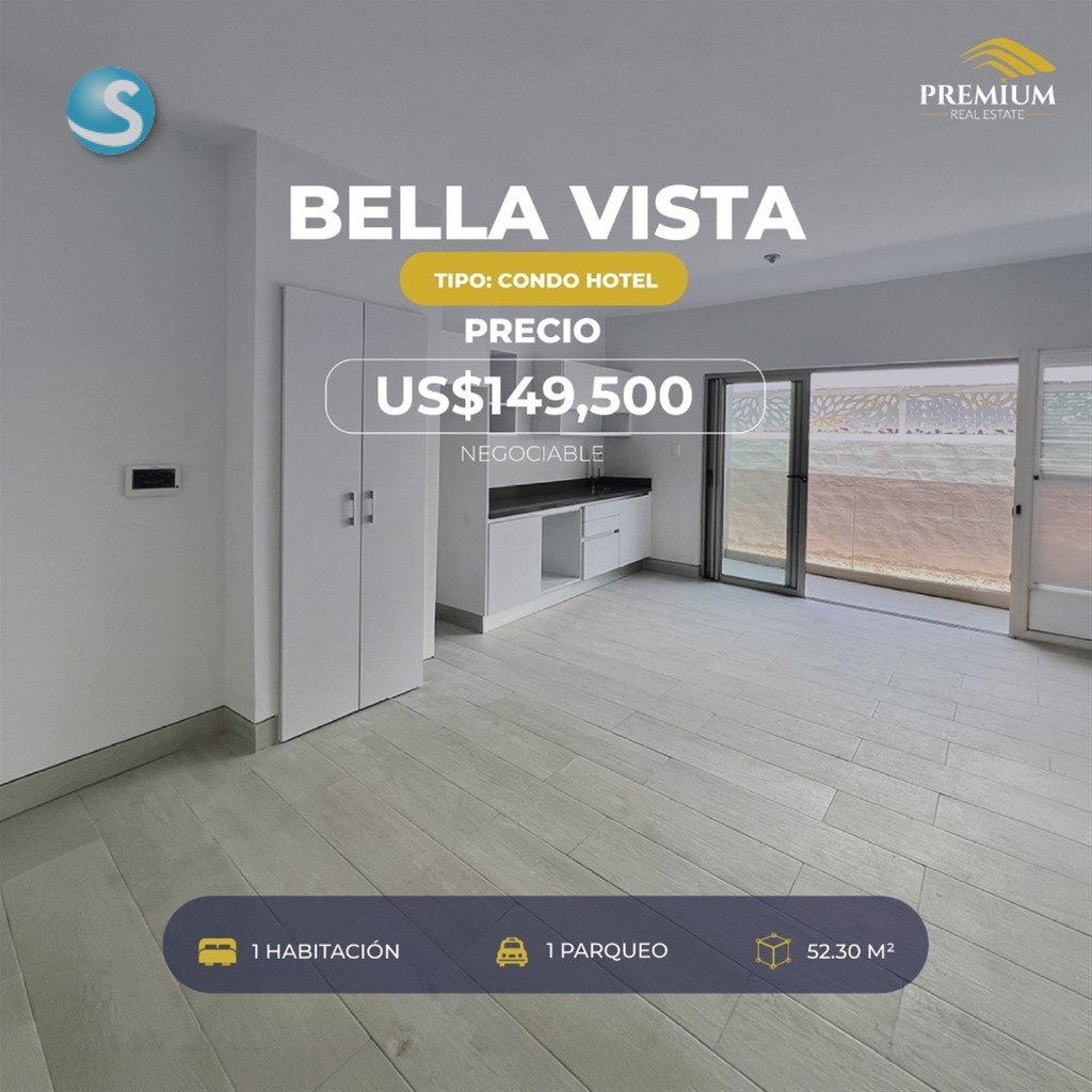Apartamento en Venta en Bella Vista, 52 m², Nivel 11