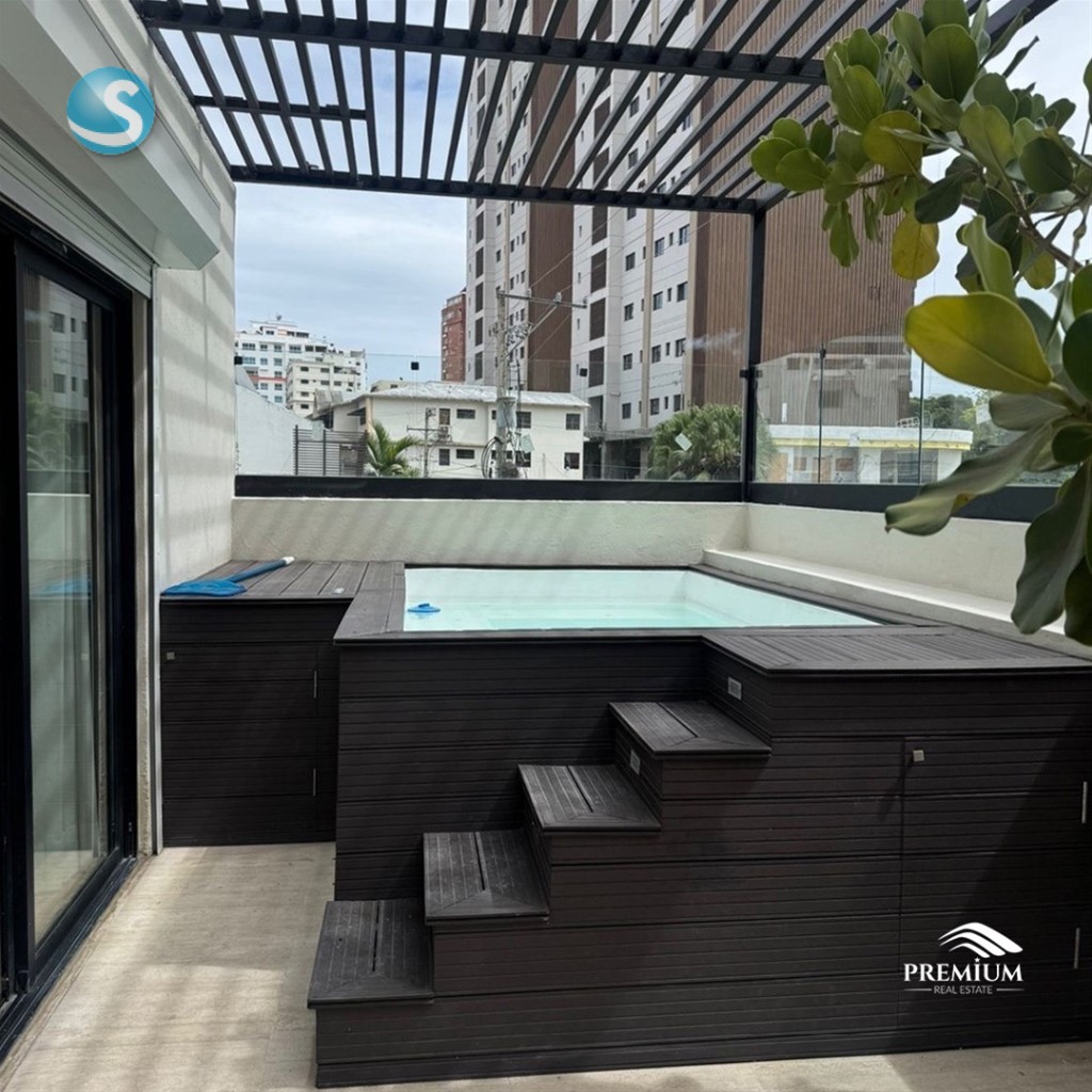 Apartamento en venta en Serrallés, 110 m² con terraza en República Dominicana