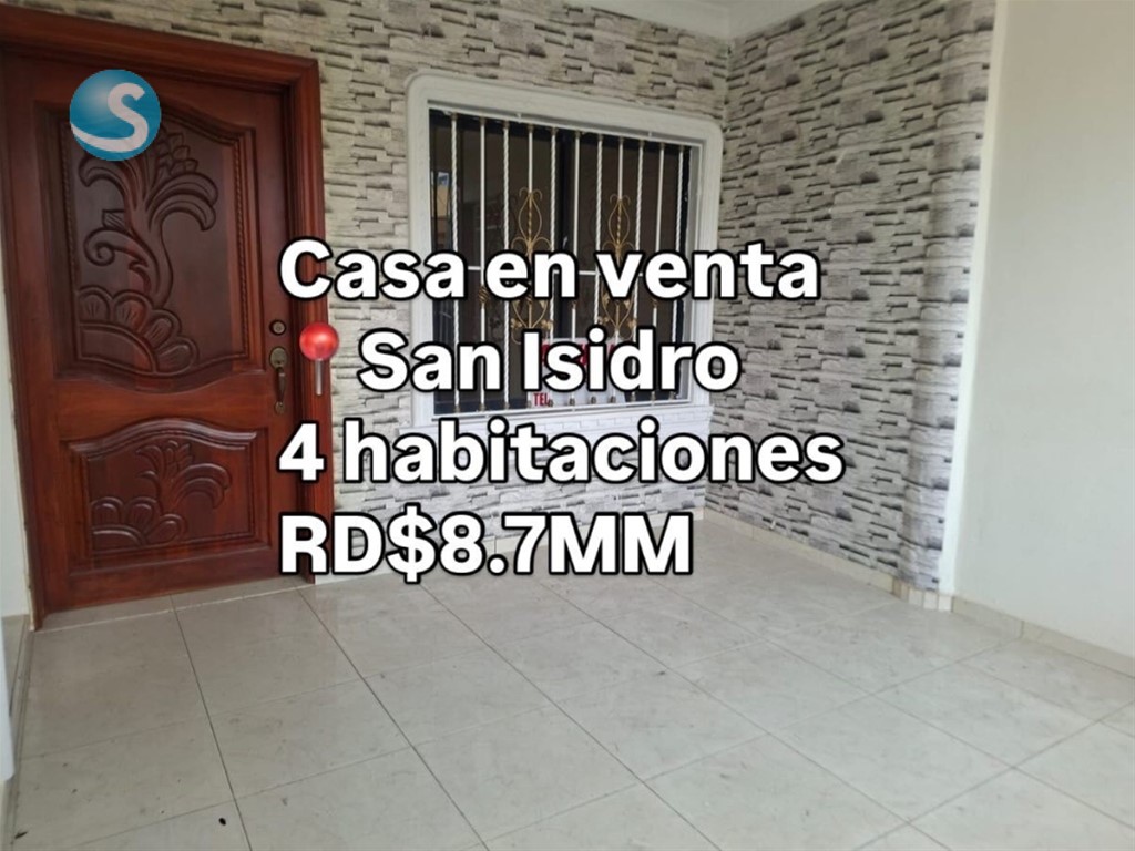 Casa en venta en residencial, Autopista San Isidro