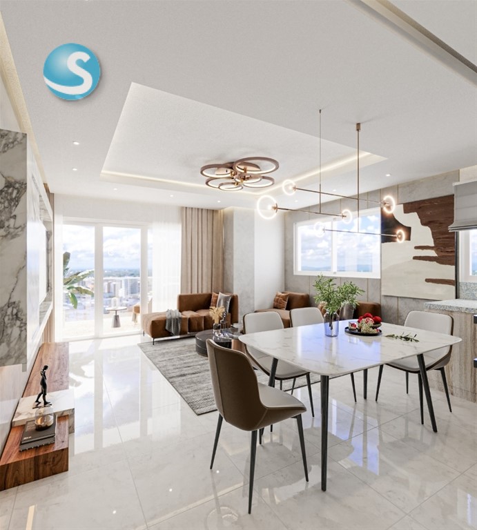 Apartamento moderno en venta en Piantini, exclusivo y luminoso