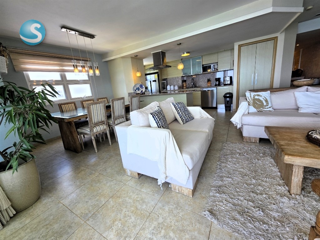 Apartamento amueblado en primera línea de playa, Marbella Juan Dolio en República Dominicana