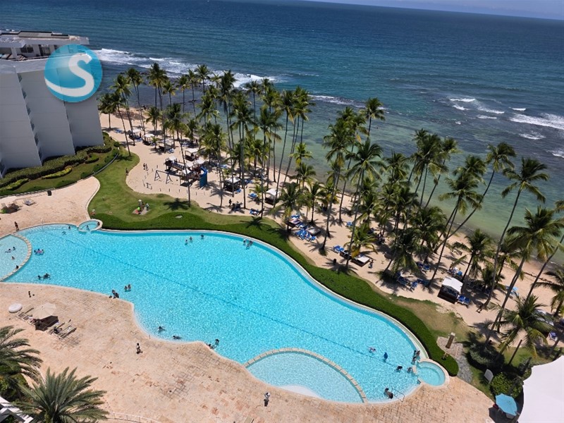 Apartamento amueblado en primera línea de playa, Marbella Juan Dolio en República Dominicana