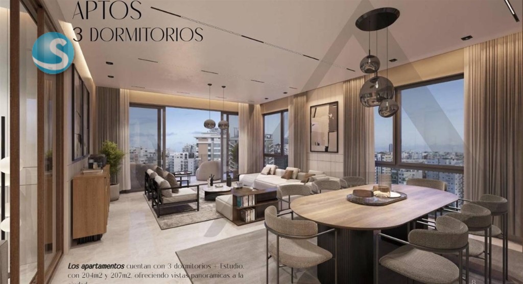 Apartamento en Venta en Zona Privilegiada de Ensanche Naco