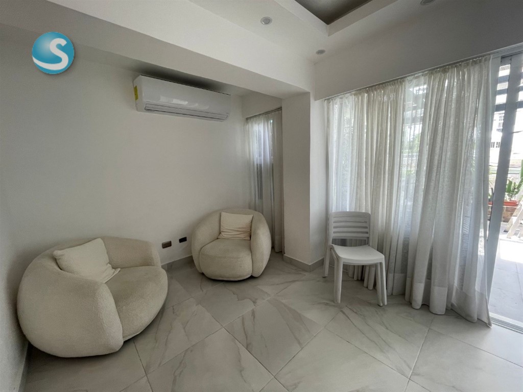 Apartamento moderno en Renacimiento con terraza privada en República Dominicana