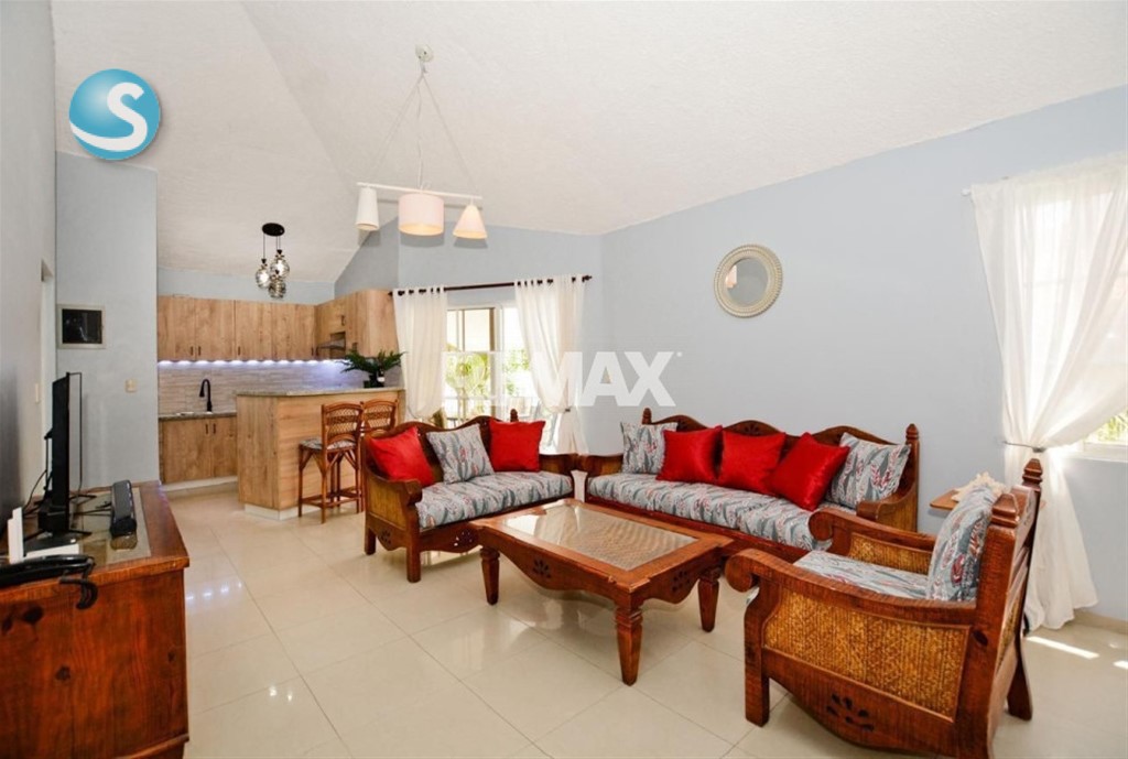 Apartamento amueblado de 110 m² en Bávaro, Punta Cana en República Dominicana