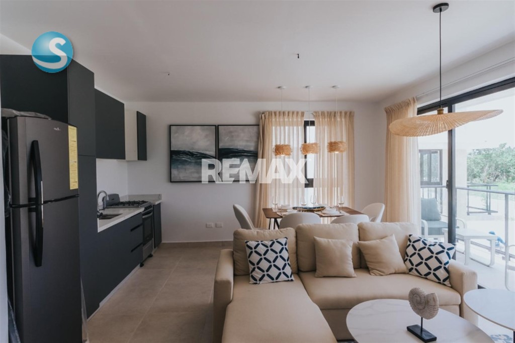 Apartamento amueblado en venta con terraza y jacuzzi en Vista Cana en República Dominicana