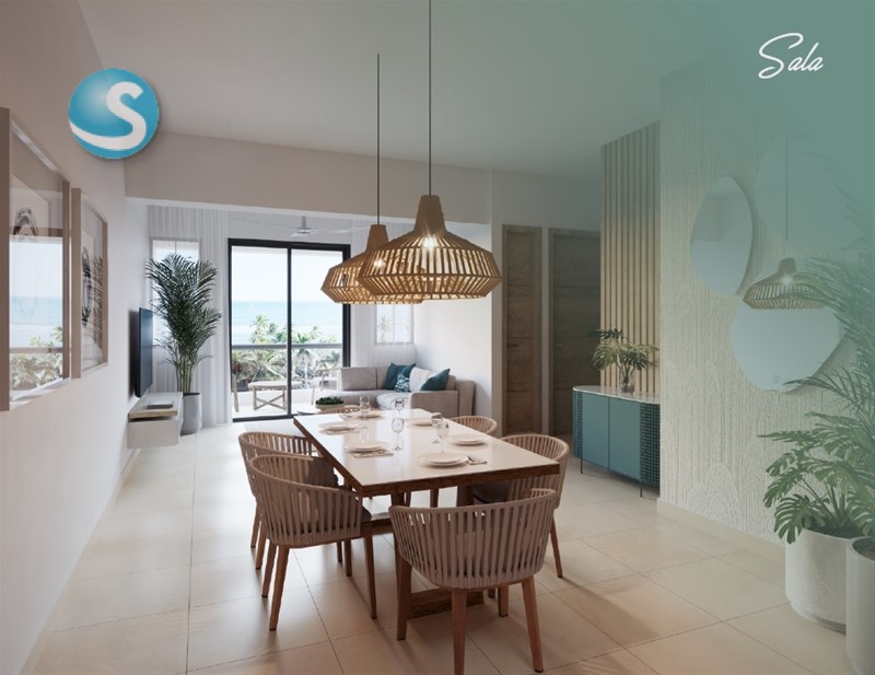 Apartamento en Venta Frente a Playa en Juan Dolio en República Dominicana